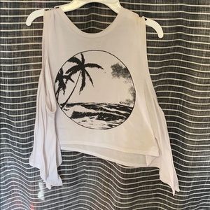 Rip curl cropped tank top